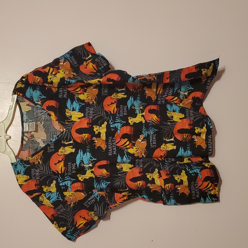 Lion King Scrub Shirt